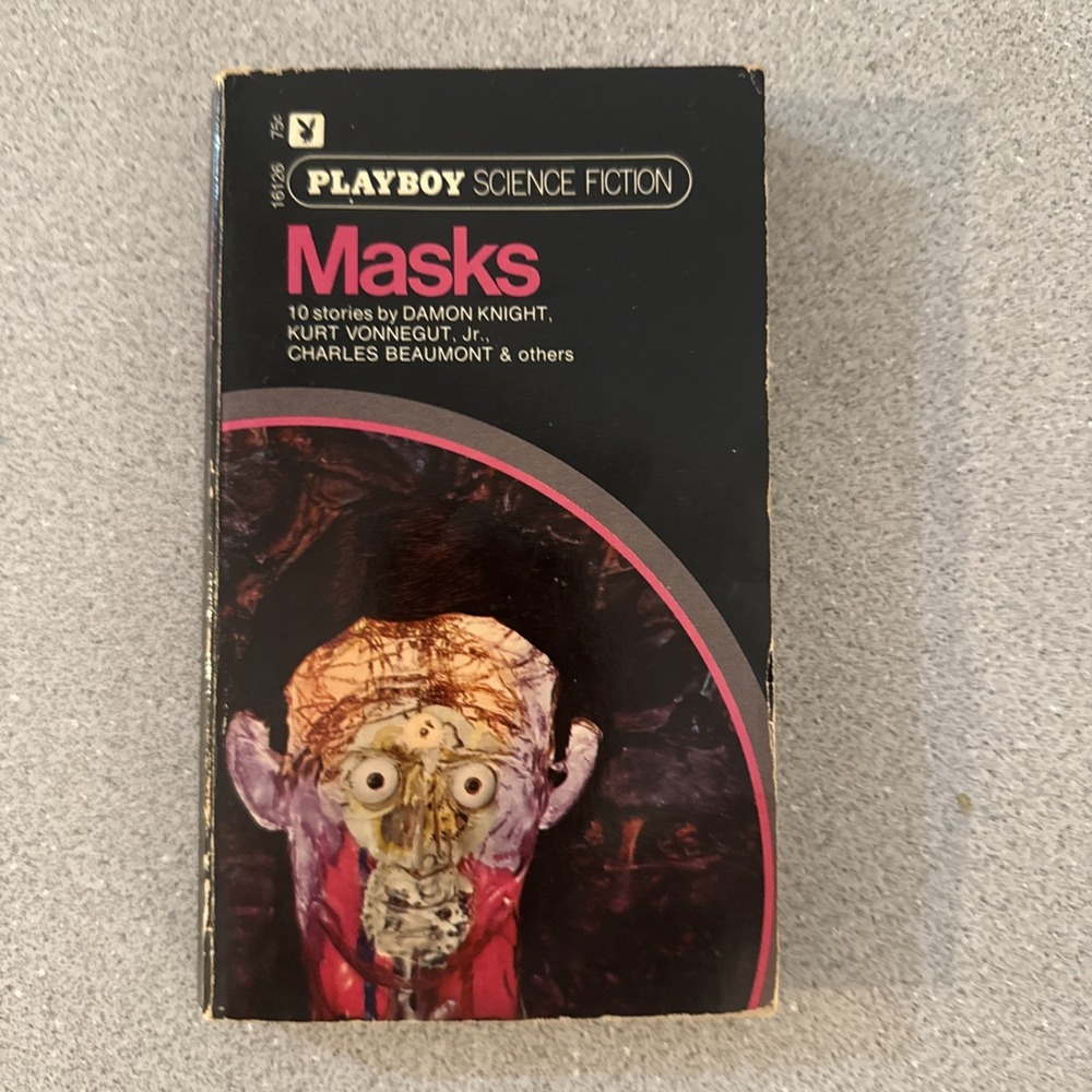 Masks Playboy Science Fiction 1st Ed 1971 Vonnegut Charles Beaumont Anthology